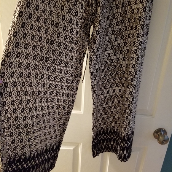 Wide leg casual pants - Picture 3 of 5